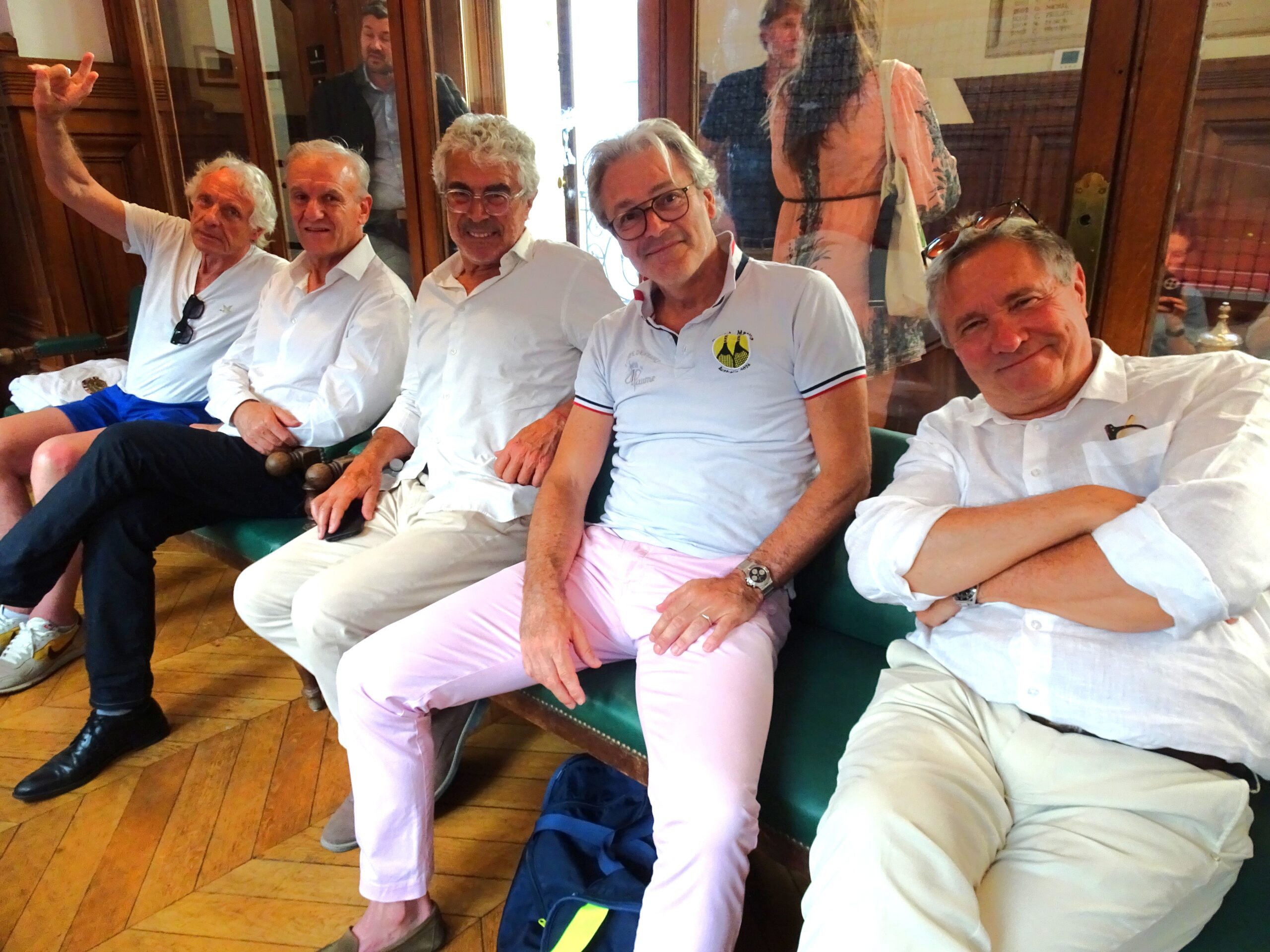 DSC00492 François Bernheim, Jean-Mar Fontaine, Michel Oddo, Bertrand Saint-Martin, Jean-François Demeneix